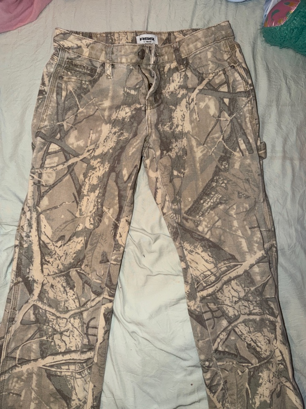 RSQ Kids Camo Jeans in Tan and Brown Tones